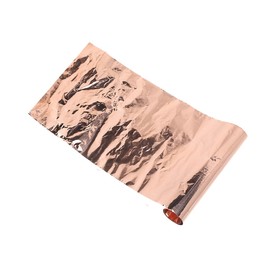 VILLFUL 1roll Copper Sheet Excellent Wear Resistance Versatile Copper Foil for DIY Projects Jewelry Making and Repairs Easy to Cut and Shape Material for Crafts and Industrial Use