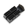 ATX 4 8P Up Angled Adapter 32P To 16P 600W