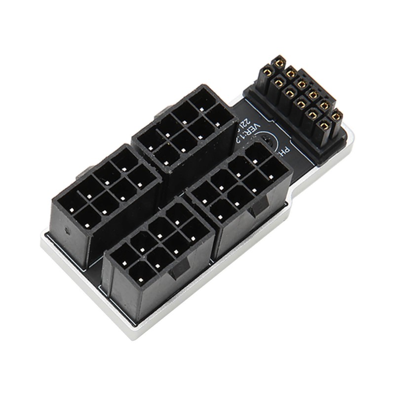 ATX 4 8P Up Angled Adapter 32P To 16P 600W
