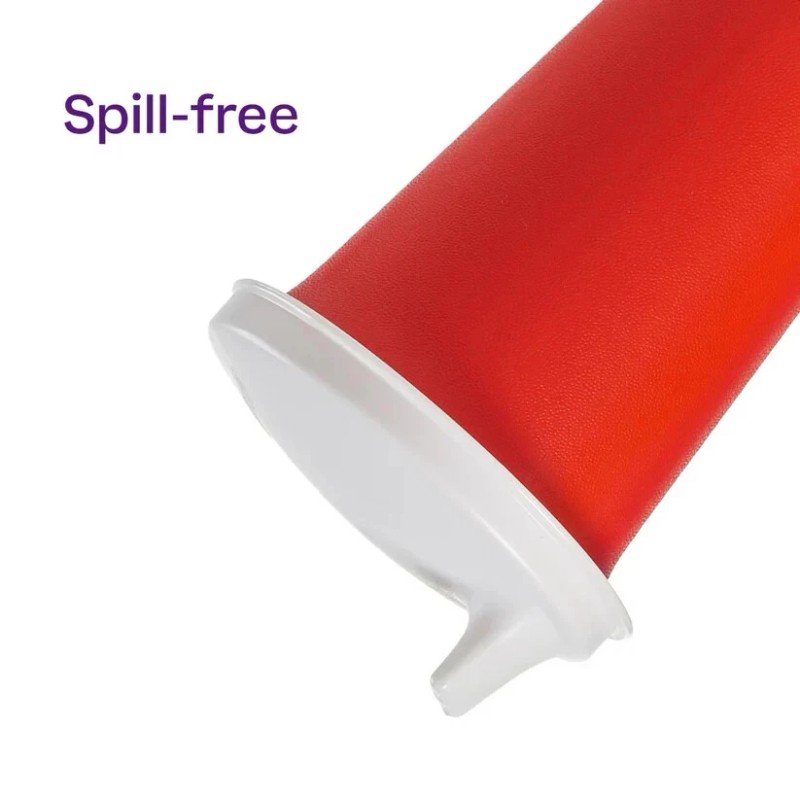 Tupperware Bell Tumbler Sippy Cups 6 oz Red Yellow Blue