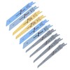 10Pcs Reciprocating Saw Blades High Carbon Steel Bimetal Sabre Saws