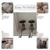 4ft Premium Stainless Steel Washing Machine Hoses Burst Proof 2