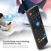 TV Remote Air Mouse, Wireless Air Fly Mouse with Microphone,