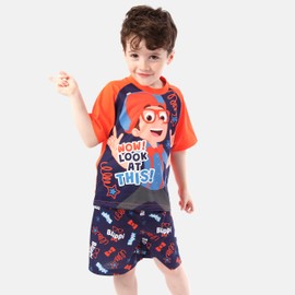 Blippi Pajamas | Boys Shorts Pajamas | Fun Boys' Pajama Sets Multicolor 7
