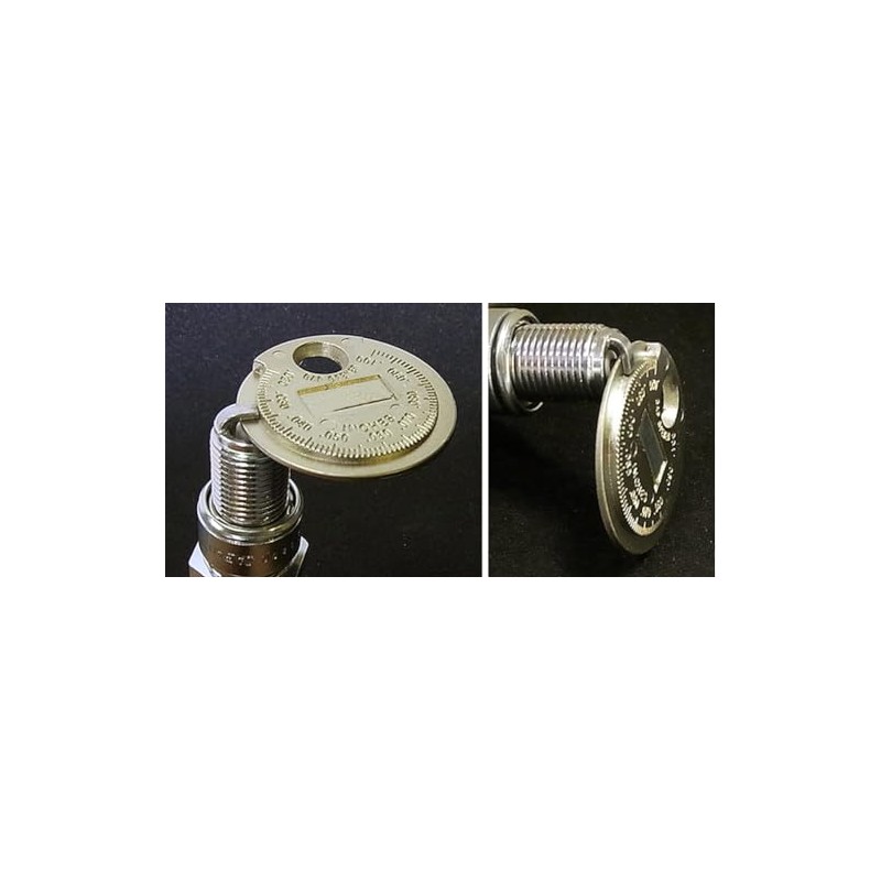 2 x Plug Gap Gauge, Spark Plug Gap Gauge, Size: