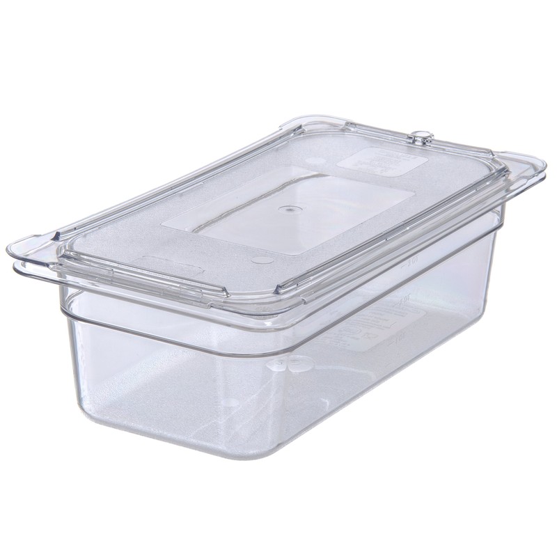 CFS 10276U07 StorPlus Third Size Polycarbonate Universal Flat Surface Food