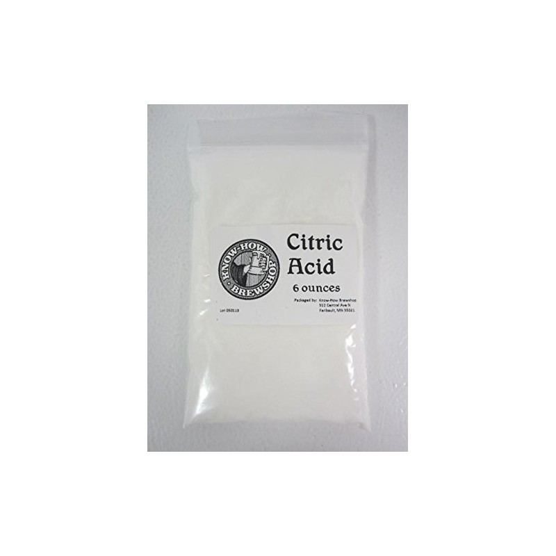 Know-How Brews & Foods Citric Acid 6 oz