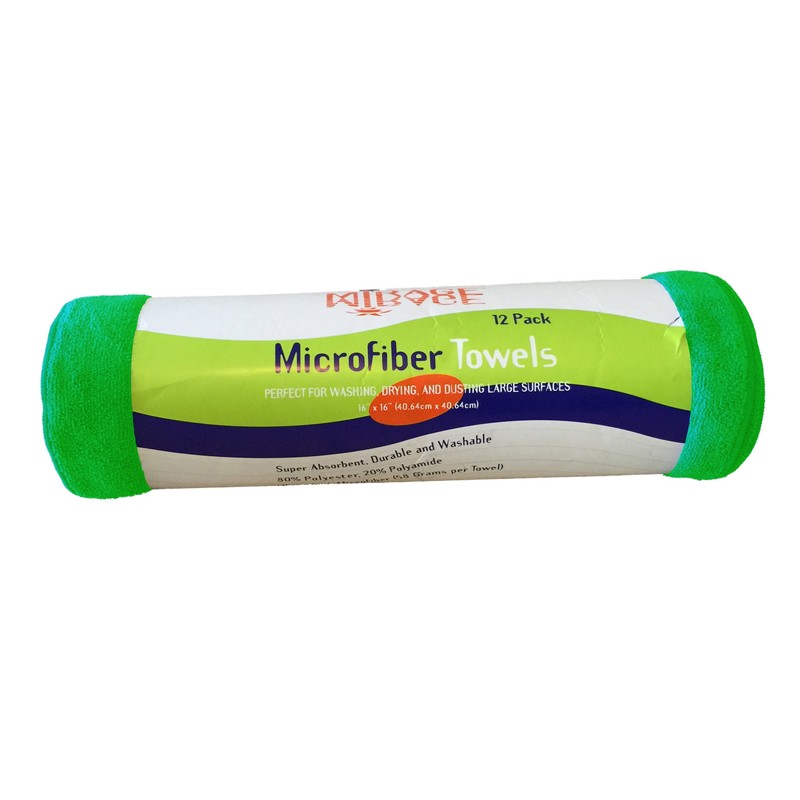 Mixed-colors 36 pieces Premium Thick Microfiber 16“ x 16”