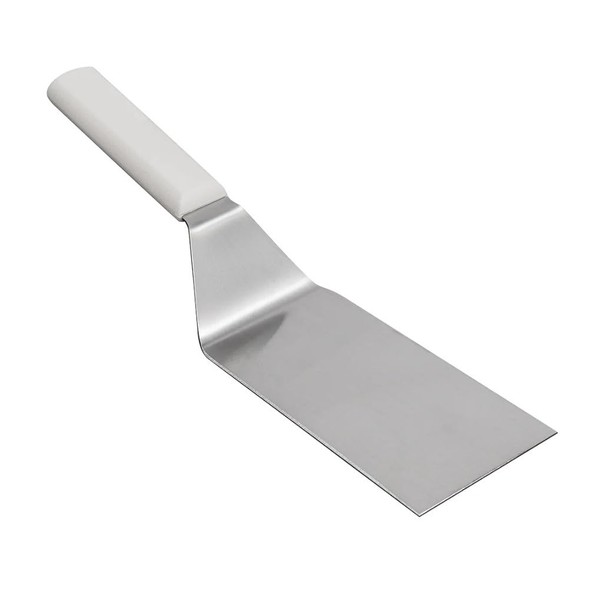 Soro Essentials- 6" x 3" Stainless Steel Hamburger Turner Spatula