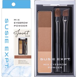 SUSIE EXPT. Mixed Eyebrow Powder 02 Pink Brown 2.1g Eyebrow Brush Color Eyebrow