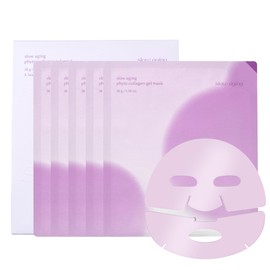 LUVUM LUVUM Slow Aging Phyto Collagen Gel Mask 4+1 Pack - Collagen Hydrogel Mask - Hydrating Overnight Mask - Anti-Aging Formulat - Dark Spot & Tone Correction - Korean Skin Care
