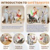 EZ Assistive Sit to Stand Patient Lift Sling with Pad,Stand