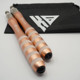 BURZKA Cuerda Para Saltar de Aluminio Antideslizante con Peso para Crossfit Boxeo Gimnasio Ultra Rapida Ajustable sin Tornillos