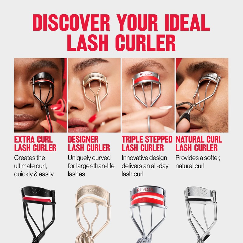 Revlon Extra Curl Lash Curler, Gives an All Day Dramatic