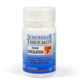 Schuessler Tissue Salts Comb P (Poor Circulation) 125Tabs