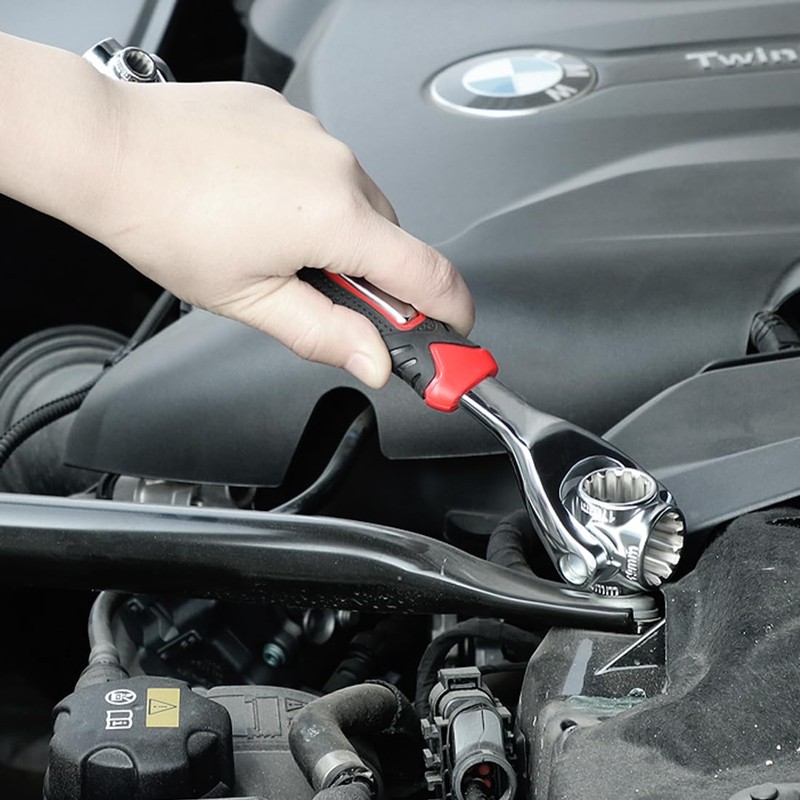 Amindz 48 in 1 Socket Spanner 360 Degree Rotary Wrench