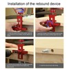 Cabinet Door Installation Jig, 2 in 1 Mounting Tool with
