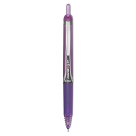 Pilot Precise V5 RT Retractable Rolling Ball Pens, Extra Fine Point, Purple Ink, Dozen Box -26066