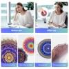 TAOARA 16 PCS Calm Sticker for Sensory Stickers Mandala Style