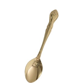 Takagi 18-0 Stainless Steel Teaspoon, Made in Japan, Gold Plated