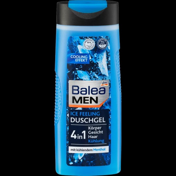 Balea Men Ice Feeling Shower Gel, 300 ml