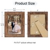 iRahmen 5x7 Picture Frame Set of 4, High Definition Glass