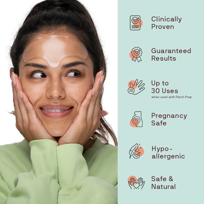 Dermaclara Silicone Face Patches for Wrinkles & Fine Lines +