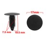 sourcing map Pack of 30 Pressure Pin Rivets Car Bumper