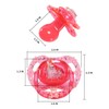 CutiePlusU Adult Sized Pacifier Dummy for Adult DIY Handmade-Unicorn Crystal