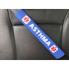 Asthma Medical Alert Seat Belt Cover (Royal Blue)