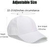 Men Breathable Quick Dry Baseball Cap Laser Perforated Mesh Ball