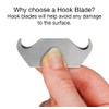 Hook Blade 10 Pack - Utility Knife Hooked Razor Blades