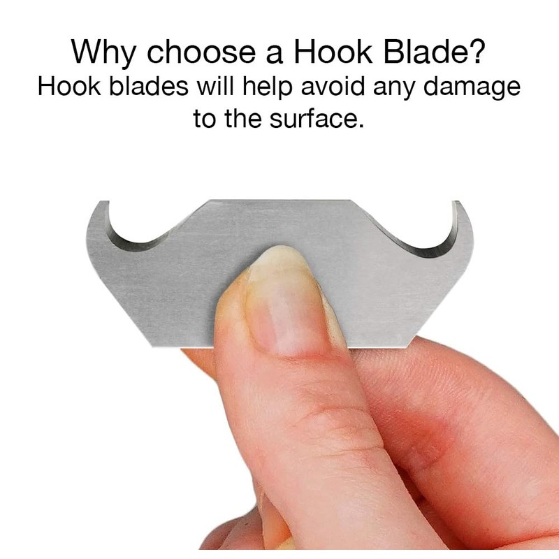 Hook Blade 10 Pack - Utility Knife Hooked Razor Blades
