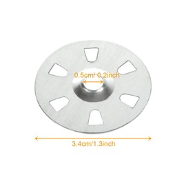 MIVIDE Insulation Washers, Tile Backer Board Washer, Insulation Fixings, Easy Fix Washers, Fixing Washers for Insulation Thermoboard Backer Boards (400, 35mm)