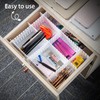 DVHOK 85Pcs Drawer Dividers, Adjustable Drawer Organiser, Cut at Will