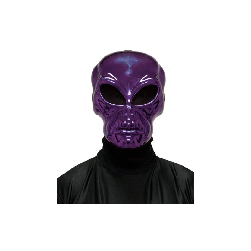 Alien Hockey Mask Purple