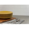 10 Strawberry Street Wazee Matte Coupe Dinnerware, Salad Plate, Yellow,