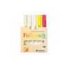 HAGOROMO Full Touch Chalk 3 Color Set (White, Red, Yellow)