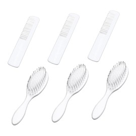 Sosoport 3Sets Brush Comb Kit Multi Use Head Massager for Newborns Gentle Scalp Care for Boys and Safe and Practical Hair Brushes for Delicate Skin