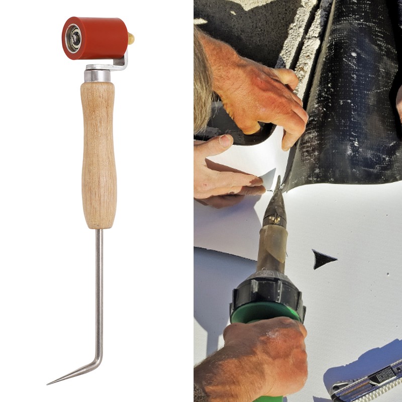 Flat Seam Roller Red Silicone 260℃ High Temperature Resistant 32mm