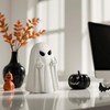 Halloween Light Up Ghost Decorations Indoor, Cute Ghost Middle Finger