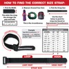ENVISIONED Reusable Cinch Straps 3" x 60" - 4 Pack,