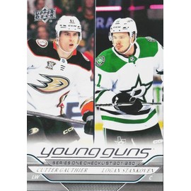 2024-25 Upper Deck Series 1 Young Guns Checklist Cutter Gauthier Logan Stankoven Rookie Card #250