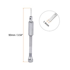 uxcell Micro Precision Screwdriver, 1.4mm Flat Head for Watch Eyeglasses Electronics Repair