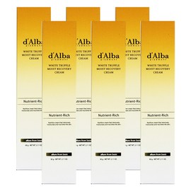 Dalba White Truffle Moist Recovery Cream 60g 6pcs / 달바 화이트 트러플 모이스트 리커버리 크림 60g 6개