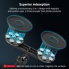 SMALLRIG 2-in-1 Dual Magnetic Suction Cup Mount for Gopro, Car