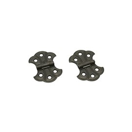Butterfly Hinge Oil Rubbed Bronze Finish Flush Mount Hinge 2 Hinges Comes with Matching Finish Screws