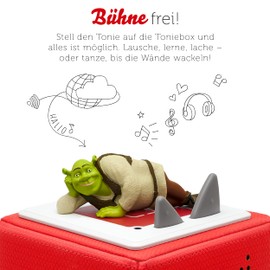 tonies Audio Figure for Toniebox, Shrek - The Darebold Hero, Audio Play for the Film, for Children from 7 Years, Playing Time Approx. 62 Minutes