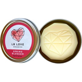 Barra de loción dura Humectante de cera de abejas orgánica y de origen vegetal Barra humectante sólida sin plástico (Spring Blossom)