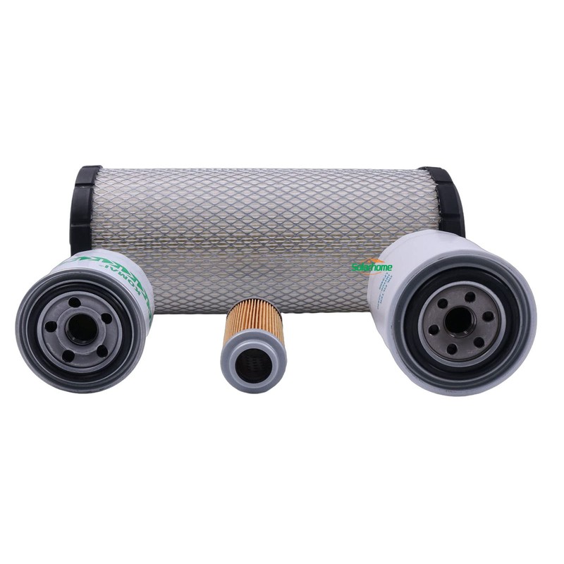Solarhome Maintenance Filter Kit Compatible with Kubota KX057-4 Excavators with